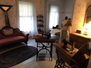 The Sewing Room inside the Carlin House